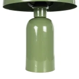 GLOBOSTAR® GASCO 204-0147 Μοντέρνο Επιτραπέζιο Φωτιστικό Πορτατίφ με Ντουί 1 x E27 AC 220-240V IP20 - Πράσινο - Μ25 x Π25 x Υ35cm