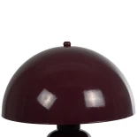 GLOBOSTAR® GASCO 204-0148 Μοντέρνο Επιτραπέζιο Φωτιστικό Πορτατίφ με Ντουί 1 x E27 AC 220-240V IP20 - Κόκκινο - Μ25 x Π25 x Υ35cm