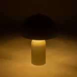 GLOBOSTAR® GASCO 204-0149 Μοντέρνο Επιτραπέζιο Φωτιστικό Πορτατίφ με Ντουί 1 x E27 AC 220-240V IP20 - Μπεζ - Μ25 x Π25 x Υ35cm