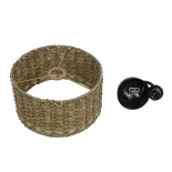 GLOBOSTAR® POMEGRANDE 204-0157 Boho Κρεμαστό Φωτιστικό Οροφής με Ντουί 1 x E27 AC 220-240V IP20 - Μπεζ - Μ30 x Π30 x Υ16cm
