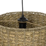 GLOBOSTAR® POMEGRANDE 204-0157 Boho Κρεμαστό Φωτιστικό Οροφής με Ντουί 1 x E27 AC 220-240V IP20 - Μπεζ - Μ30 x Π30 x Υ16cm