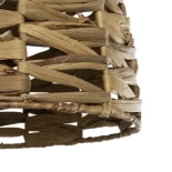 GLOBOSTAR® MEKA 204-0165 Boho Κρεμαστό Φωτιστικό Οροφής με Ντουί 1 x E27 AC 220-240V IP20 - Μπεζ - Μ30 x Π30 x Υ28cm