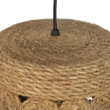 GLOBOSTAR® PANIER 204-0171 Boho Κρεμαστό Φωτιστικό Οροφής με Ντουί 1 x E27 AC 220-240V IP20 - Μπεζ - Μ32 x Π32 x Υ30cm
