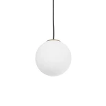 GLOBOSTAR® GLOBIDIO 204-0195 Μοντέρνο Κρεμαστό Φωτιστικό Οροφής με Ντουί 1 x E27 AC 220-240V IP20 - Χρύσο & Λευκό - Μ15 x Π15 x Υ15cm