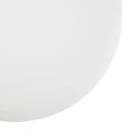 GLOBOSTAR® GLOBIDIO 204-0195 Μοντέρνο Κρεμαστό Φωτιστικό Οροφής με Ντουί 1 x E27 AC 220-240V IP20 - Χρύσο & Λευκό - Μ15 x Π15 x Υ15cm