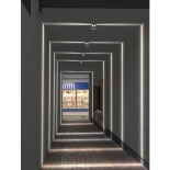 GLOBOSTAR® ZERODA 60599 Μοντέρνο Φωτιστικό Τοίχου - Απλίκα LED 9W 1080lm 3° x 360° AC 220-240V Αδιάβροχο IP65 Ψυχρό Λευκό 6000K - CREE XPE Chip & TÜV SÜD Driver - Γκρι Ανθρακί Ματ - Μ11 x Π10 x Υ16cm - 5 Χρόνια Εγγύηση