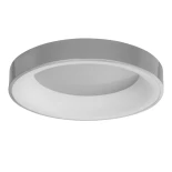 GLOBOSTAR® SALEM 61234 Μοντέρνο Φωτιστικό Οροφής LED 75W 8625lm 120° AC 220-240V IP20 Ρυθμιζόμενο Λευκό CCT με Χειριστήριο από 2700K έως 6000K Dimmable - Lumileds SMD Chip - Γκρι - Μ45 x Π45 x Υ8.5cm - 3 Χρόνια Εγγύηση