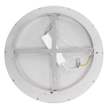 GLOBOSTAR® SALEM 61234 Μοντέρνο Φωτιστικό Οροφής LED 75W 8625lm 120° AC 220-240V IP20 Ρυθμιζόμενο Λευκό CCT με Χειριστήριο από 2700K έως 6000K Dimmable - Lumileds SMD Chip - Γκρι - Μ45 x Π45 x Υ8.5cm - 3 Χρόνια Εγγύηση