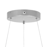 GLOBOSTAR® SALEM 61242 Μοντέρνο Κρεμαστό Φωτιστικό Οροφής LED 75W 8625lm 120° AC 220-240V IP20 Ρυθμιζόμενο Λευκό CCT με Χειριστήριο από 2700K έως 6000K Dimmable - Lumileds SMD Chip - Γκρι - Μ45 x Π45 x Υ7cm - 3 Χρόνια Εγγύηση