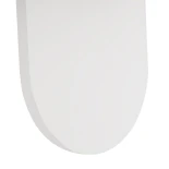 GLOBOSTAR® RARE 61337 Μοντέρνο Φωτιστικό Τοίχου - Απλίκα LED 5W 600lm 180° AC 220-240V IP20 Ρυθμιζόμενο Λευκό CCT με On/Off 2700K/4500K/6000K - Lumileds SMD Chip - Μαύρο Ματ - Μ10 x Π5 x Υ27.5cm - 3 Χρόνια Εγγύηση