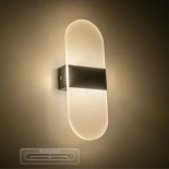 GLOBOSTAR® RARE 61337 Μοντέρνο Φωτιστικό Τοίχου - Απλίκα LED 5W 600lm 180° AC 220-240V IP20 Ρυθμιζόμενο Λευκό CCT με On/Off 2700K/4500K/6000K - Lumileds SMD Chip - Μαύρο Ματ - Μ10 x Π5 x Υ27.5cm - 3 Χρόνια Εγγύηση