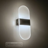 GLOBOSTAR® RARE 61337 Μοντέρνο Φωτιστικό Τοίχου - Απλίκα LED 5W 600lm 180° AC 220-240V IP20 Ρυθμιζόμενο Λευκό CCT με On/Off 2700K/4500K/6000K - Lumileds SMD Chip - Μαύρο Ματ - Μ10 x Π5 x Υ27.5cm - 3 Χρόνια Εγγύηση