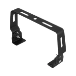 GloboStar® INDUSTRY 611508 Περιστρεφόμενη Βάση Στήριξης για Επαγγελματική Καμπάνα UFO High Bay - Μαύρο - Μ30 x Π5.5 x Υ15cm