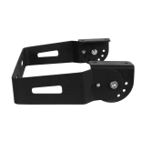 GloboStar® INDUSTRY 611508 Περιστρεφόμενη Βάση Στήριξης για Επαγγελματική Καμπάνα UFO High Bay - Μαύρο - Μ30 x Π5.5 x Υ15cm