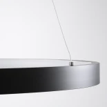 kelvo® NEMESIS KLV-101-0208 Κρεμαστό Φωτιστικό Οροφής LED 45W 4500lm 180° AC 220-240V IP20 Ρυθμιζόμενο Λευκό CCT με Χειριστήριο από 2700K έως 6000K Dimmable - Lumileds SMD Chip - Μαύρο Ματ - Μ60 x Π60 x Υ4cm - 3 Χρόνια Εγγύηση