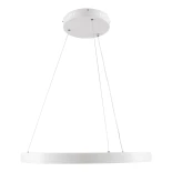 kelvo® NEMESIS KLV-101-0209 Κρεμαστό Φωτιστικό Οροφής LED 45W 4500lm 180° AC 220-240V IP20 Ρυθμιζόμενο Λευκό CCT με Χειριστήριο από 2700K έως 6000K Dimmable - Lumileds SMD Chip - Λευκό Ματ - Μ60 x Π60 x Υ4cm - 3 Χρόνια Εγγύηση