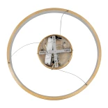 kelvo® NEMESIS KLV-101-0210 Κρεμαστό Φωτιστικό Οροφής LED 45W 4500lm 180° AC 220-240V IP20 Ρυθμιζόμενο Λευκό CCT με Χειριστήριο από 2700K έως 6000K Dimmable - Lumileds SMD Chip - Χρυσό Πλατίνα - Μ60 x Π60 x Υ4cm - 3 Χρόνια Εγγύηση