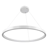 kelvo® NEMESIS KLV-101-0212 Κρεμαστό Φωτιστικό Οροφής LED 67W 6700lm 180° AC 220-240V IP20 Ρυθμιζόμενο Λευκό CCT με Χειριστήριο από 2700K έως 6000K Dimmable - Lumileds SMD Chip - Λευκό Ματ - Μ80 x Π80 x Υ4cm - 3 Χρόνια Εγγύηση