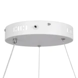 kelvo® NEMESIS KLV-101-0215 Κρεμαστό Φωτιστικό Οροφής LED 75W 7500lm 180° AC 220-240V IP20 Ρυθμιζόμενο Λευκό CCT με Χειριστήριο από 2700K έως 6000K Dimmable - Lumileds SMD Chip - Λευκό Ματ - Μ100 x Π100 x Υ4cm - 3 Χρόνια Εγγύηση