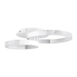 kelvo® DIAMOND KLV-101-0224 Φωτιστικό Οροφής LED 67W 6700lm 360° AC 220-240V IP20 Ρυθμιζόμενο Λευκό CCT με Χειριστήριο από 2700K έως 6000K Dimmable - Lumileds SMD Chip - Λευκό Ματ - Μ60 x Π40 x Υ14cm - 3 Χρόνια Εγγύηση