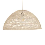 GLOBOSTAR® COMORES 01728 Boho Κρεμαστό Φωτιστικό Οροφής με Ντουί 1 x E27 AC 220-240V IP20 - Μπεζ - Μ60 x Π60 x Y29cm