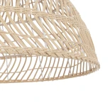 GLOBOSTAR® COMORES 01728 Boho Κρεμαστό Φωτιστικό Οροφής με Ντουί 1 x E27 AC 220-240V IP20 - Μπεζ - Μ60 x Π60 x Y29cm