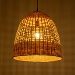 GLOBOSTAR® BORA-BORA 01735 Boho Κρεμαστό Φωτιστικό Οροφής με Ντουί 1 x E27 AC 220-240V IP20 - Μπεζ - Μ42 x Π42 x Υ44cm