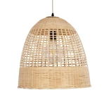 GLOBOSTAR® BORA-BORA 01735 Boho Κρεμαστό Φωτιστικό Οροφής με Ντουί 1 x E27 AC 220-240V IP20 - Μπεζ - Μ42 x Π42 x Υ44cm