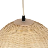 GLOBOSTAR® BORA-BORA 01735 Boho Κρεμαστό Φωτιστικό Οροφής με Ντουί 1 x E27 AC 220-240V IP20 - Μπεζ - Μ42 x Π42 x Υ44cm