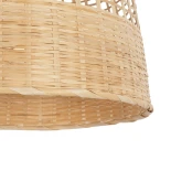 GLOBOSTAR® BORA-BORA 01735 Boho Κρεμαστό Φωτιστικό Οροφής με Ντουί 1 x E27 AC 220-240V IP20 - Μπεζ - Μ42 x Π42 x Υ44cm