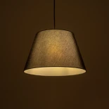 GLOBOSTAR® TRIANGLE 204-0088 Μοντέρνο Κρεμαστό Φωτιστικό Οροφής με Ντουί 1 x E27 AC 220-240V IP20 - Μαύρο - Μ35 x Π35 x Υ24cm