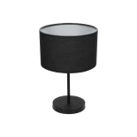 GLOBOSTAR® STRING 204-0196 Μοντέρνο Επιτραπέζιο Φωτιστικό Πορτατίφ με Ντουί 1 x E27 AC 220-240V IP20 - Μαύρο - Μ24 x Π24 x Υ37cm