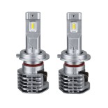 GloboStar® 81666 H7 M4 Line KIT Βασικού Φωτισμού Αυτοκινήτου & Μοτοσυκλέτας 3rd Generation Can-Bus Extreme Series LED CREE CXB COB 30W/60W 3200lm/6400lm DC 12-24V Αδιάβροχο IP68 Ψυχρό Λευκό 6000K