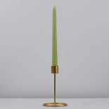 GloboStar® MOUNTAIN-DEW 35206 ΣΕΤ 4 Αρωματικά Κεριά Κηροπηγίου Παραφίνης με Άρωμα Σαπούνι Μασσαλίας Πράσινο Μ2 x Π2 x Υ25cm