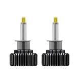 GLOBOSTAR® LEDKITR9 82060 Λάμπα H1 CANbus LED 55W/110W 5500lm/11000lm 360° DC 12-24V Αδιάβροχο IP65 Ψυχρό Λευκό 6000K - CREE COB Chip - Μ3.8 x Π3.8 x Υ5.8cm - Πακέτο 2 Τεμαχίων - 2 Χρόνια Εγγύηση