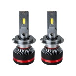 GloboStar® 82083 H7 HL Line KIT Βασικού Φωτισμού Αυτοκινήτου & Φορτηγού 3rd Generation Can-Bus Extreme Series LED CREE CXB COB 100W 24000lm DC 9-32V Αδιάβροχο IP67 Ψυχρό Λευκό 6000K