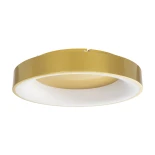 GLOBOSTAR® SALEM 61235 Μοντέρνο Φωτιστικό Οροφής LED 75W 8625lm 120° AC 220-240V IP20 Ρυθμιζόμενο Λευκό CCT με Χειριστήριο από 2700K έως 6000K Dimmable - Lumileds SMD Chip - Χρυσό - Μ45 x Π45 x Υ8.5cm - 3 Χρόνια Εγγύηση