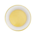 GLOBOSTAR® SALEM 61235 Μοντέρνο Φωτιστικό Οροφής LED 75W 8625lm 120° AC 220-240V IP20 Ρυθμιζόμενο Λευκό CCT με Χειριστήριο από 2700K έως 6000K Dimmable - Lumileds SMD Chip - Χρυσό - Μ45 x Π45 x Υ8.5cm - 3 Χρόνια Εγγύηση