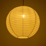 GLOBOSTAR® ROMINA 62005 Μοντέρνο Κρεμαστό Φωτιστικό Οροφής με Ντουί 1 x E27 AC 220-240V IP20 - Λευκό - Μ60 x Π60 x Υ55cm