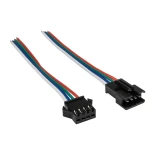 GloboStar® NEOVALE 70627 Σύνδεσμος Τροφοδοσίας για όλες τις Digital - Μ10 x Π0.9 x Υ1.3cm - Σετ 2 τμχ