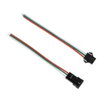 GloboStar® NEOVALE 70628 Σύνδεσμος Τροφοδοσίας για όλες τις RGB - Μ10 x Π0.9 x Υ1cm - Σετ 2 τμχ