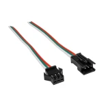 GloboStar® NEOVALE 70628 Σύνδεσμος Τροφοδοσίας για όλες τις RGB - Μ10 x Π0.9 x Υ1cm - Σετ 2 τμχ