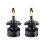 GloboStar® 81504 H4 X10 360° Line KIT Βασικού Φωτισμού Αυτοκινήτου & Φορτηγού 3nd Generation Can-Bus Series LED CREE CXB 55W/110W 11000lm/22000lm DC 12V Αδιάβροχο IP56 Ψυχρό Λευκό 6000K
