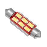 Σωληνωτός LED Extreme Truck Series Can-Bus 3ης Γενιάς 39mm 4.5w 24V Ψυχρό Λευκό 6000k GloboStar 81343