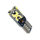 GLOBOSTAR® W5W-T10 81106 Λάμπα W5W T10 CANbus LED 3.2W 255lm 360° DC 10-30V IP20 Ψυχρό Λευκό 6000K - 24 x Epistar SMD4014 Chip - Μ1 x Π1 x Υ2.7cm - 1 Χρόνο Εγγύηση