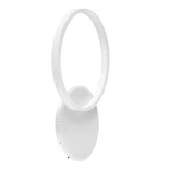 kelvo® VENOM KLV-101-0182-V2 Φωτιστικό Τοίχου / Απλίκα LED 45W 4500lm 360° AC 220-240V IP20 Ρυθμιζόμενο Λευκό CCT με Χειριστήριο από 2700K έως 6000K Dimmable - Lumileds SMD Chip - Λευκό Ματ - Μ60 x Π40 x Υ7.5cm - 3 Χρόνια Εγγύηση