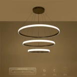 kelvo® DIAMOND KLV-101-0240 Κρεμαστό Φωτιστικό Οροφής LED 120W 12000lm 180° AC 220-240V IP20 Ρυθμιζόμενο Λευκό CCT με Χειριστήριο από 2700K έως 6000K Dimmable - Lumileds SMD Chip - Χρυσό Πλατίνα - Μ80 x Π80 x Υ80cm - 3 Χρόνια Εγγύηση