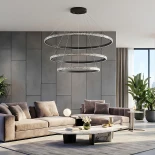 kelvo® DIAMOND KLV-101-0241 Κρεμαστό Φωτιστικό Οροφής LED 150W 15000lm 180° AC 220-240V IP20 Ρυθμιζόμενο Λευκό CCT με Χειριστήριο από 2700K έως 6000K Dimmable - Lumileds SMD Chip - Μαύρο Ματ - Μ100 x Π100 x Υ100cm - 3 Χρόνια Εγγύηση