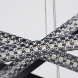 kelvo® DIAMOND KLV-101-0241 Κρεμαστό Φωτιστικό Οροφής LED 150W 15000lm 180° AC 220-240V IP20 Ρυθμιζόμενο Λευκό CCT με Χειριστήριο από 2700K έως 6000K Dimmable - Lumileds SMD Chip - Μαύρο Ματ - Μ100 x Π100 x Υ100cm - 3 Χρόνια Εγγύηση