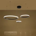 kelvo® DIAMOND KLV-101-0243 Κρεμαστό Φωτιστικό Οροφής LED 100W 10000lm 180° AC 220-240V IP20 Ρυθμιζόμενο Λευκό CCT με Χειριστήριο από 2700K έως 6000K Dimmable - Lumileds SMD Chip - Μαύρο Ματ - Μ110 x Π110 x Υ60cm - 3 Χρόνια Εγγύηση